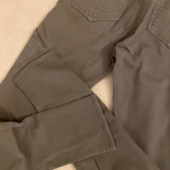 Rag & Bone jodhpurs jeans in olive green, size 28 - Picture 4 of 7
